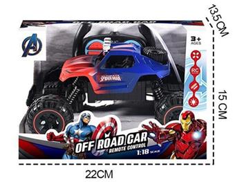 1: 18 Avengers remote-controlled car (without electricity)   ITEM NO.： W025636