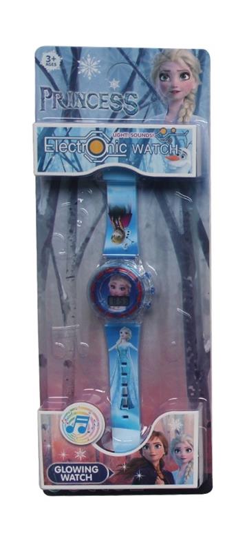 Ice and Snow Princess Light Music Watch   ITEM NO.： W024135