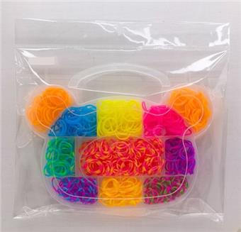DIY woven rubber bands for teddy bears   ITEM NO.： W037544
