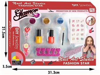 Tattoo stickers+nail kit   ITEM NO.： W034987