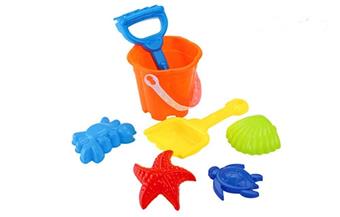 Beach flower bucket   ITEM NO.： W037853