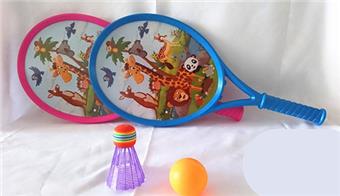 Large tennis racket (zoo) sports toy outdoor toy   ITEM NO.： W037768