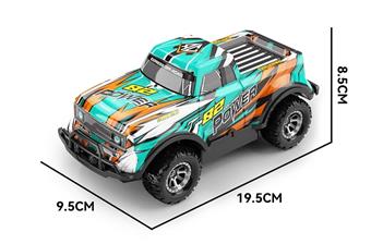 Remote control car 1:22 four-way 27 frequency PVC transparent car shell Ford pickup truck (with lights)   ITEM NO.： W033950