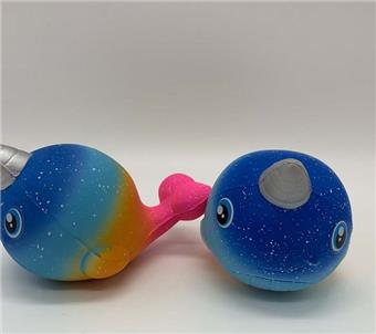 Starry Sky Unicorn Whale Slowly Rebound   ITEM NO.： W038496