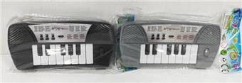 Eight key dual tone electronic keyboard (black)   ITEM NO.： W031144