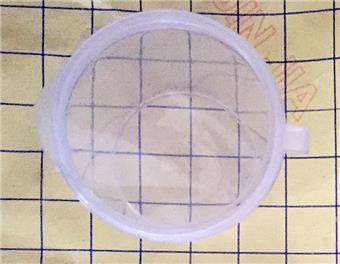 Circular container with lid   ITEM NO.： W028050