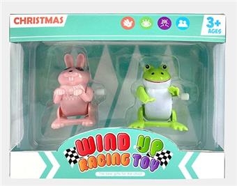 Upchain pearl flipping frog, flipping rabbit cartoon animal   ITEM NO.： W036015