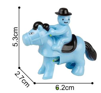 Chain up spring cartoon horse toy gift   ITEM NO.： W036032