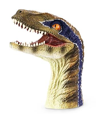 12 inch Velociraptor Hand Puppet Head   ITEM NO.： W024915