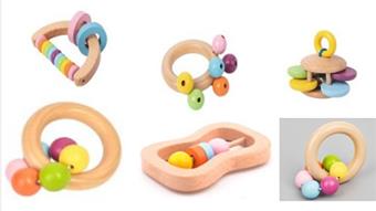 Wooden colored bell mix   ITEM NO.： W020761