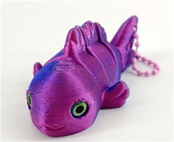 7CM Goldfish Keychain Chain Ring   ITEM NO.： W025116
