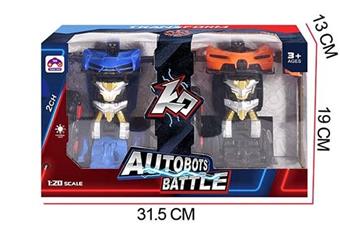 1: 20 two-way battle collision deformation remote control car 27/40MHz (including power)   ITEM NO.： W025860