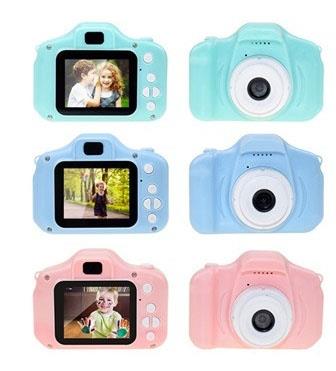 X2 Pu Qing dual camera children's camera simulation cartoon digital camera DSLR Pu Qing 2.0-inch dual camera 300000 pixels (including built-in lithium battery)   ITEM NO.： W029108