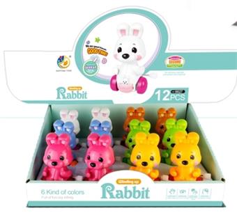 Running Little White Rabbits on Chain (12)   ITEM NO.： W036339