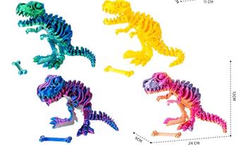 26cm Bone Tyrannosaurus Rex   ITEM NO.： W025415