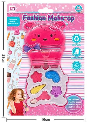 Bear shaped single-layer children's cosmetics   ITEM NO.： W029403