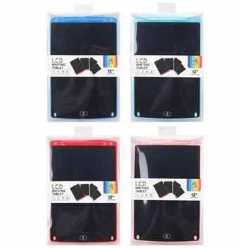 4-color 12 inch LCD, ABS LCD writing board, color screen (including one CRR205 battery)   ITEM NO.： W023948