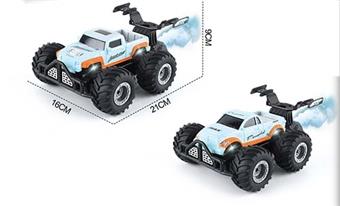 Cross border e-commerce confidential box 1:16 2.4G six way spray vehicle mixed with two models (including electricity)   ITEM NO.： W025812