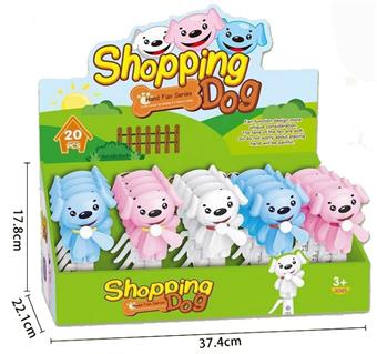 Hand pressed JD Dog Fan 20pcs (price per unit)   ITEM NO.： W039160