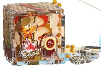 Garfield Family - Acrylic Shake   ITEM NO.： W034377