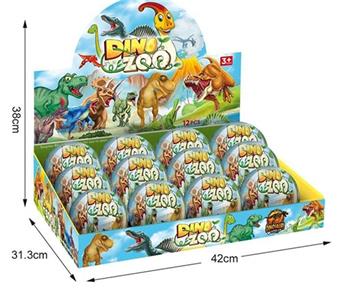 Dinosaurs (12PCS per unit price)   ITEM NO.： W031931