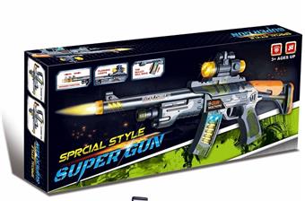 Electric camouflage spray painted submachine gun   ITEM NO.： W040945