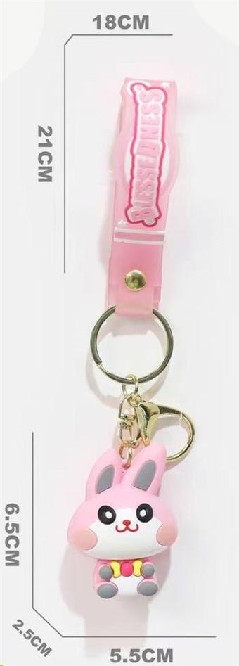 Pink Rabbit Keychain   ITEM NO.： W031070