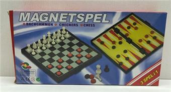Magnetic Chess 3-in-1   ITEM NO.： W019516