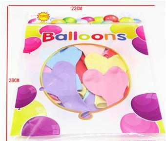 25 macaron love balloons   ITEM NO.： W034831