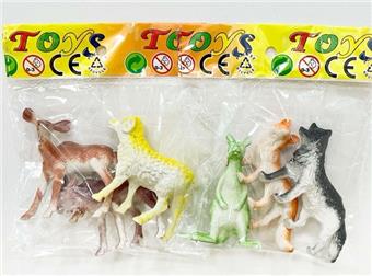 4-inch 3-animal wild set meal (2 mixed options)   ITEM NO.： W034671