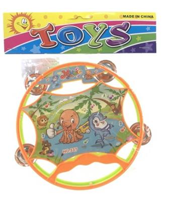 Cartoon double-sided bell drum   ITEM NO.： W037060