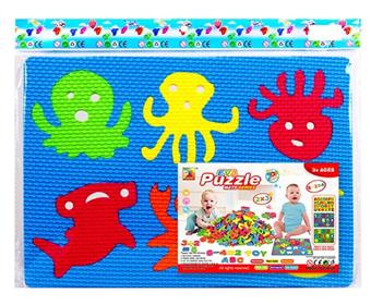 EVA marine animal puzzle board   ITEM NO.： W032554