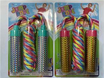 Children's Rainbow Jump Rope   ITEM NO.： W022991
