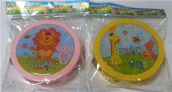 Solid color cartoon tambourine   ITEM NO.： W022408