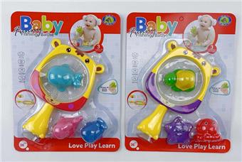 (Bathroom Bear Net Fishing Ocean 2 Mixed Models)   ITEM NO.： W035230