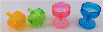Gyro spinning high footed cup   ITEM NO.： W028614