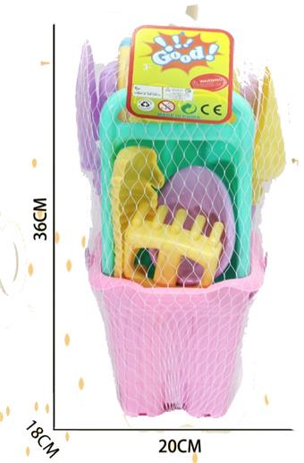 Beach buggy, bucket (8-piece set)   ITEM NO.： W035736