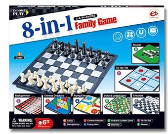 8-in-1 Chessboard   ITEM NO.： W039560