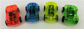 Four types of transparent small cars with regenerative power   ITEM NO.： W028480