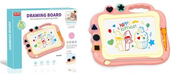 Enlarged Color Magnetic 5-Seal Drawing Board (English Version)   ITEM NO.： W023589