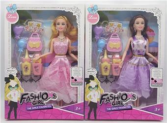 New high-end 11.5-inch solid wedding Barbie with accessories   ITEM NO.： W033273