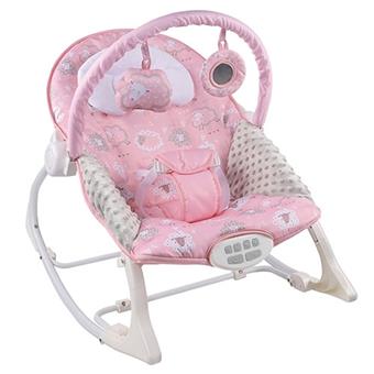Baby Electric Vibration Music Rocking Chair, Weight Capacity 40lbs/18kg Age Standard 0+with Volume Adjustment/Natural Sound   ITEM NO.： W019439