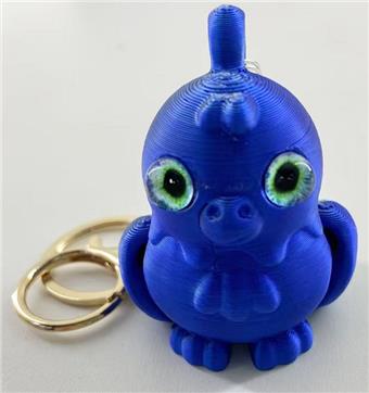 5.5CM Owl Keychain Golden Ring   ITEM NO.： W025088