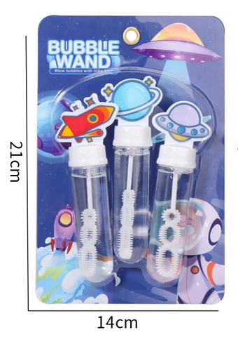 Space Bubble Stick (3 styles)   ITEM NO.： W034338