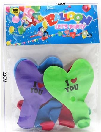 10 size heart-shaped balloon   ITEM NO.： W027238