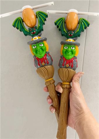 Terror Witch 9 Light Windmill Rotary Stick   ITEM NO.： W032325