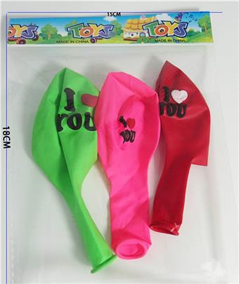2 types of mixed 10 balloons   ITEM NO.： W027202