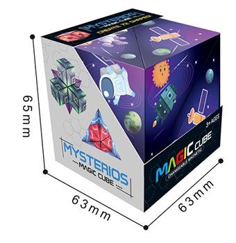 Magnetic Geometry Versatile Cube Space Purple (with magnetism)   ITEM NO.： W033679