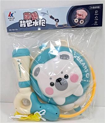 Cute Bear Backpack Water Gun   ITEM NO.： W023916