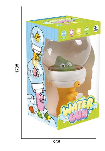 Drifting bottle small water gun/small crocodile (light sensing/lights up when in water)   ITEM NO.： W025894